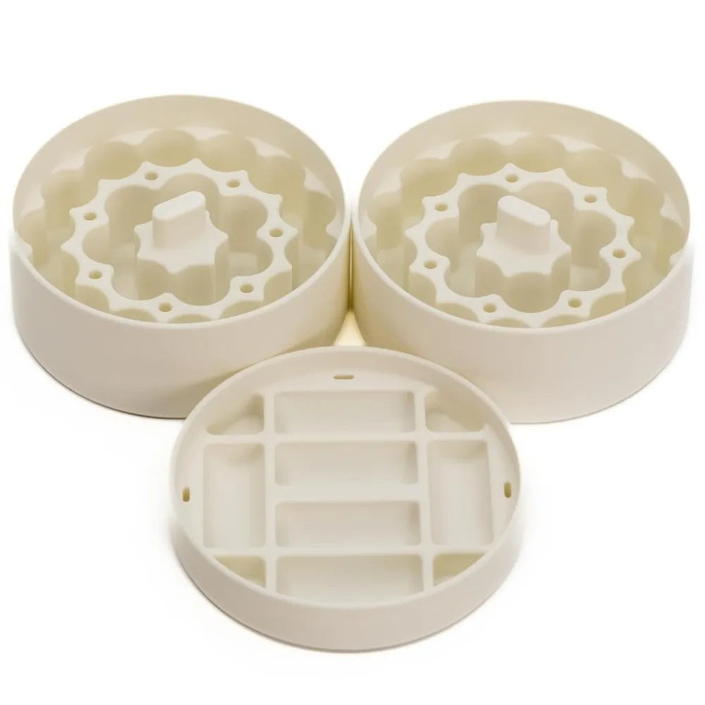 Leak-Proof 3ml Vial Storage Inserts for 32oz Food Jars | 2-3 Pk
