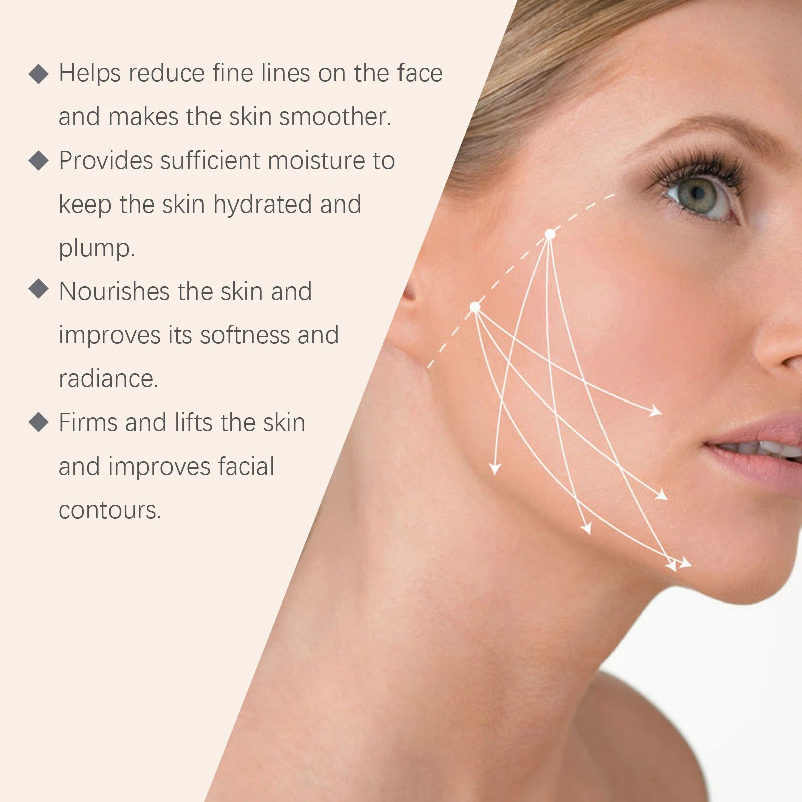 Turmeric Vitamin C Firming Face Cream Anti-Aging Remove Wrinkles Improve Dullness Moisturizing Smoothing Brighting Facial Cream Peaceful Pleasures Health and Wellness