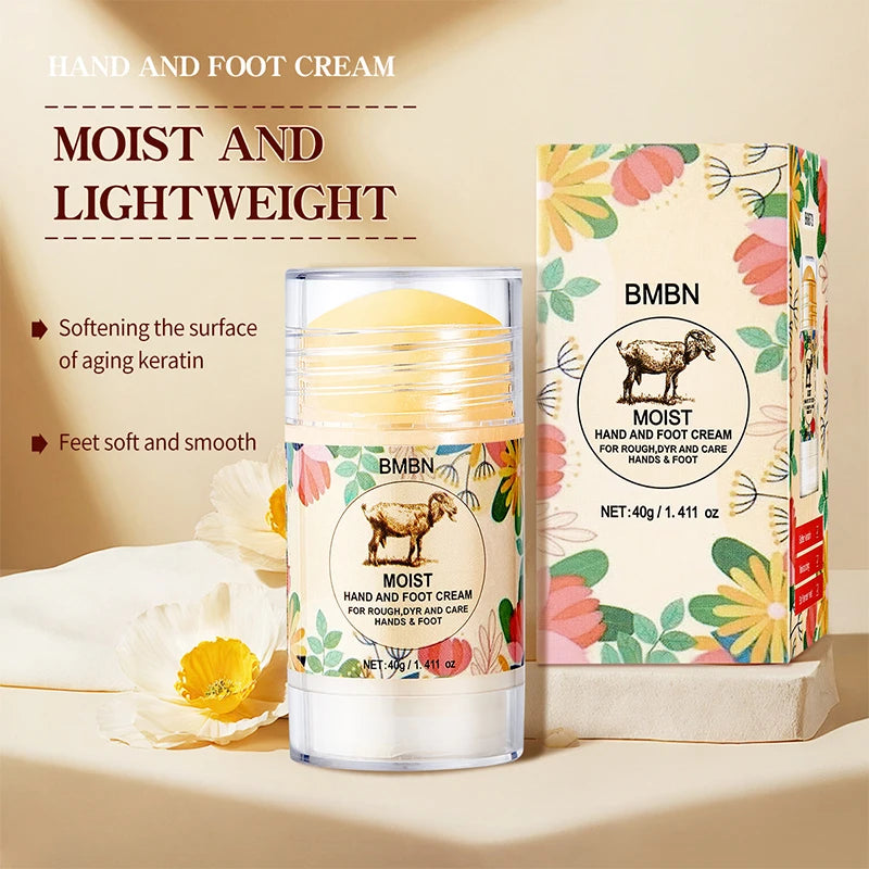 Moist Hand Foot Cream For Rough Dry Skin Deeply Repairs Cracked Skin Moisturizes Ingredient Lanolin Protective Stick Hand Cream Peaceful Pleasures Health and Wellness Protection stick 40g