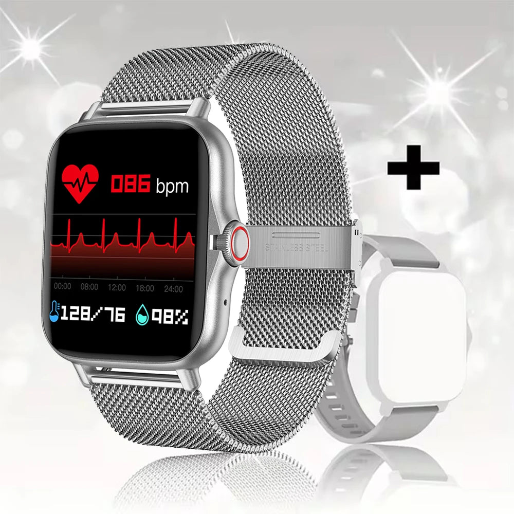 COTAUL Smart Watch 1.44" Bluetooth Call, Heart Rate & Sleep Tracker