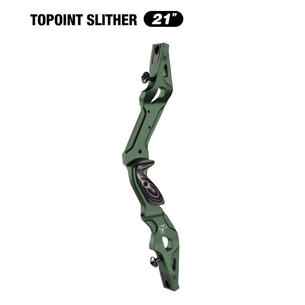 Topoint Slither 21 Bow Riser ILF CNC American Hunting Recurve Take