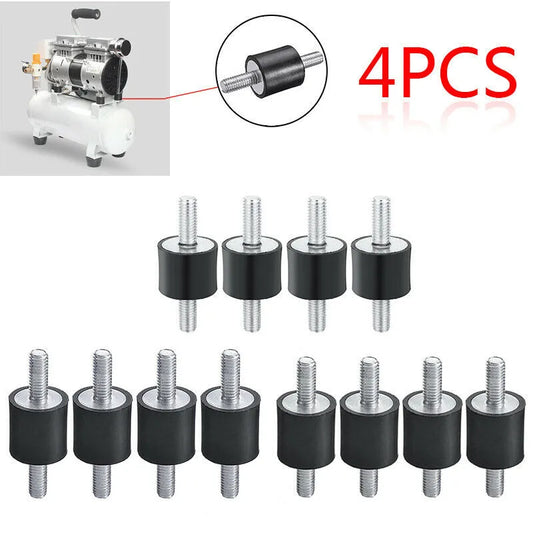4 X Rubber Buffer Vibration Damper Silent Block Metal Protects Peaceful Pleasures Health and Wellness