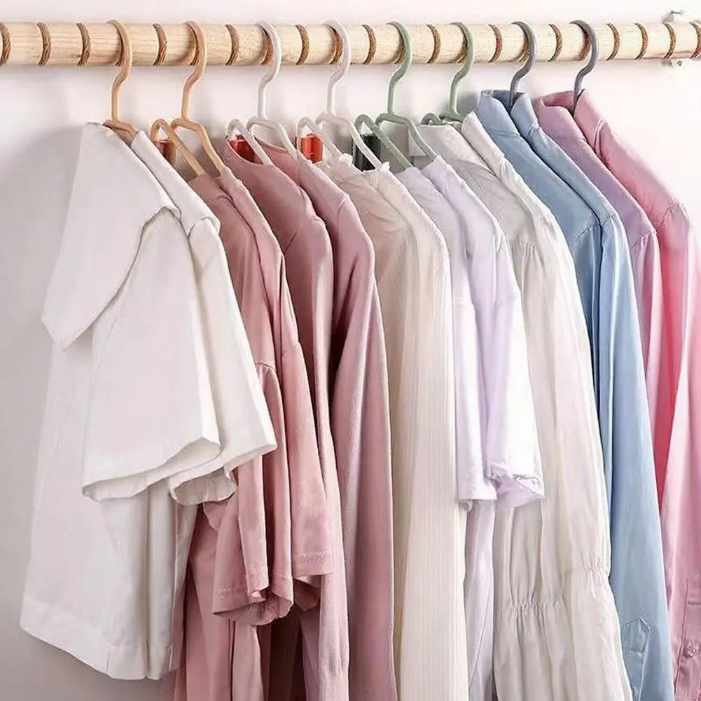 The Coat Hinger Foldable Coat Hanger 12 Pack Portable Travel Hangers Space Saving For Home Dorm Retractable Travel Drying Rack Peaceful Pleasures Health and Wellness