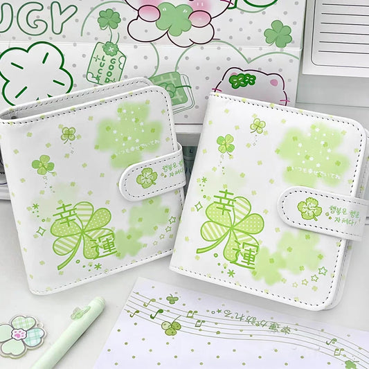 Clover One Palace Grid M5 Card Book Loose Leaf Magnetic Buckle Star Peaceful Pleasures Health and Wellness