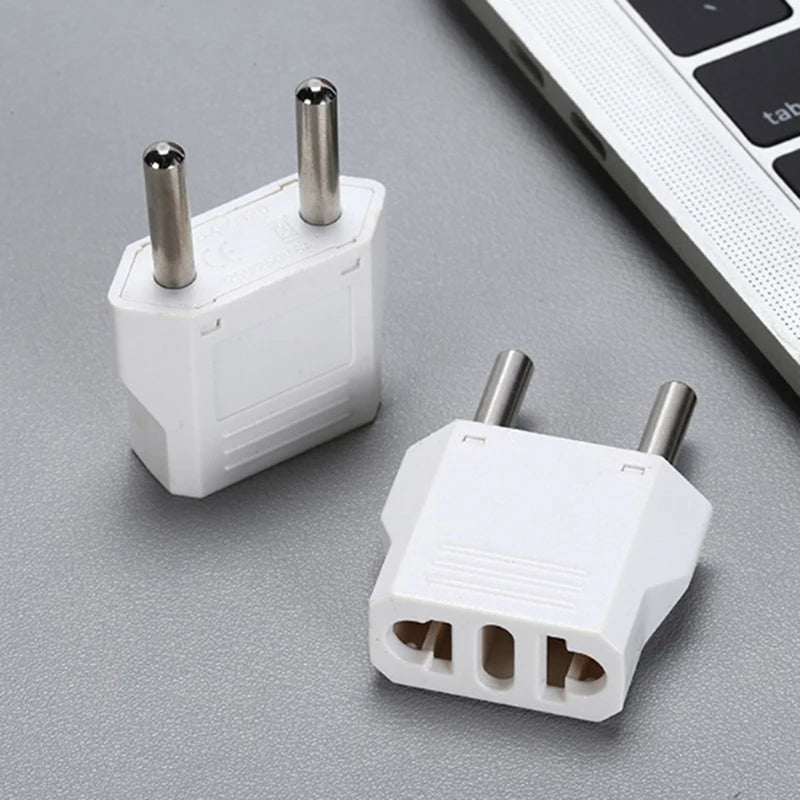 New 5/10Pcs Us To Eu Conversion Plug Eu To Us Us To Au Flat Plug To Dual Use Peaceful Pleasures Health and Wellness