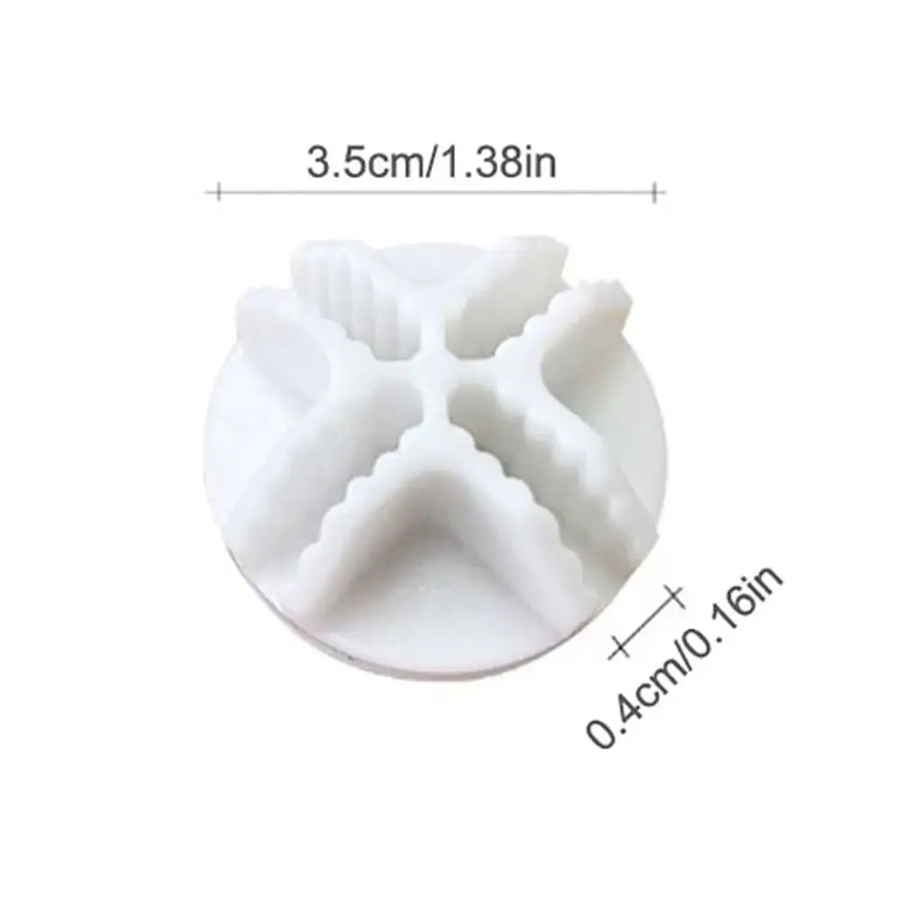 8Pcs Fasteners Accessories Wire Cube Connectors Storage Shelving Modular Organizer Cabinet Closet Clasp Cage Buckles DIY Plastic Peaceful Pleasures Health and Wellness