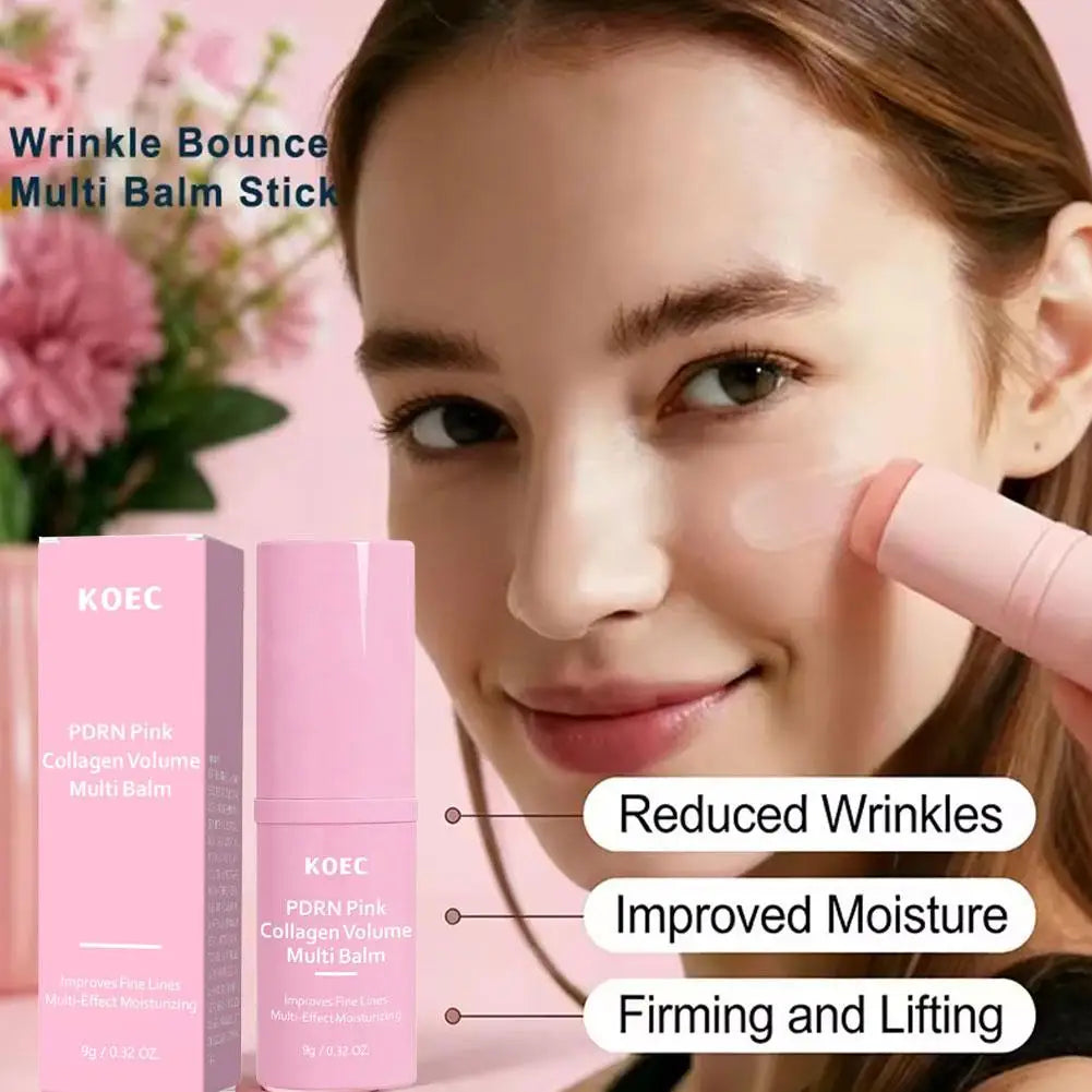 PDRN Pink Collagen Multi Balm Stick – Face, Lip & Eye
