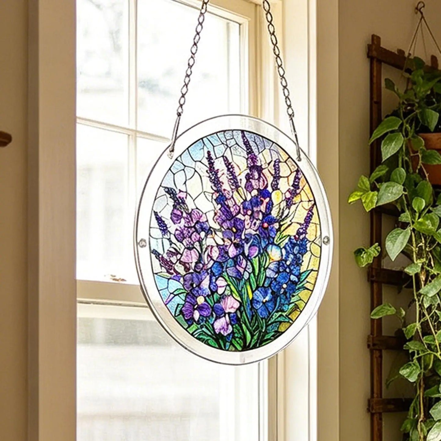 Acrylic Puzzle Suncatcher – Window & Garden Hanging Ornament
