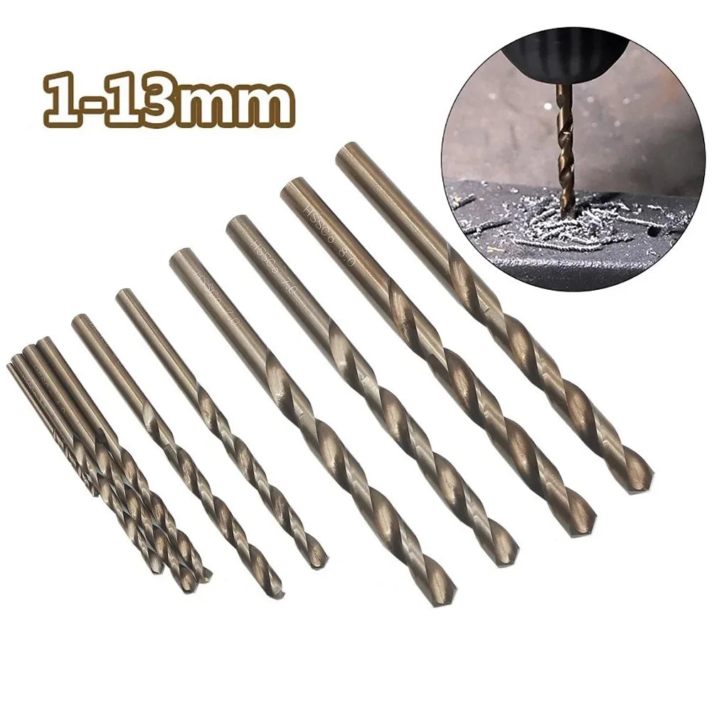 Cobalt HSS-Co Drill Bit M35 Stainless Steel Iron Drilling Operations