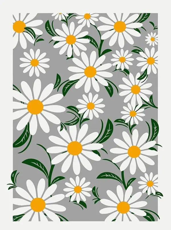 Fresh Floral Canvas Wall Art | Bedroom Home Decor Gift 60x75cm Canvas Wall Art Peaceful Pleasures Health and Wellness 1-4 40x60cm Unframed