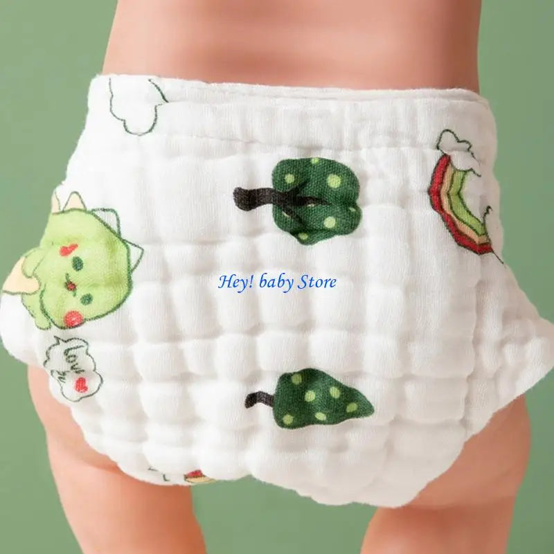 Baby Cotton Gauze Diapers | Soft Breathable Newborn Nappies