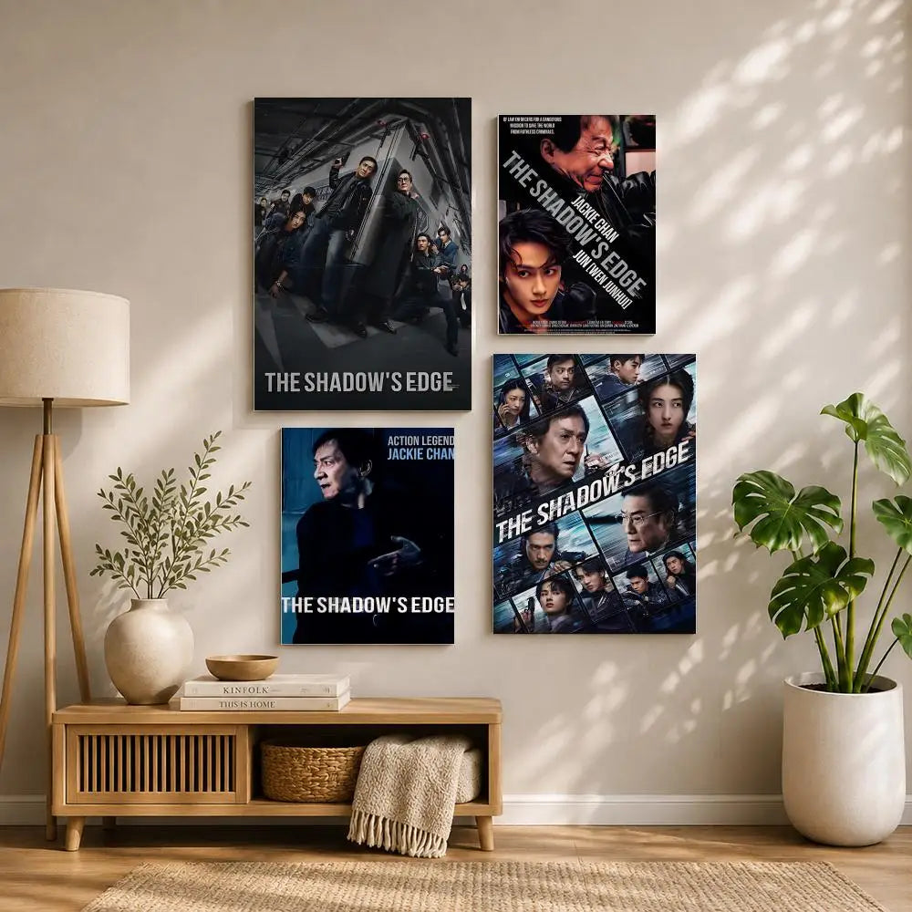 Bu Feng Zhui Ying Movie Poster – HD Self-Adhesive Wall Art Movie Wall Poster Peaceful Pleasures Health and Wellness