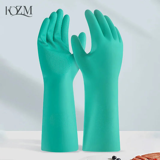 Thick Nitrile Gloves – Chemical Resistant & Waterproof, Latex Free Protective Work Gloves Oasis Select
