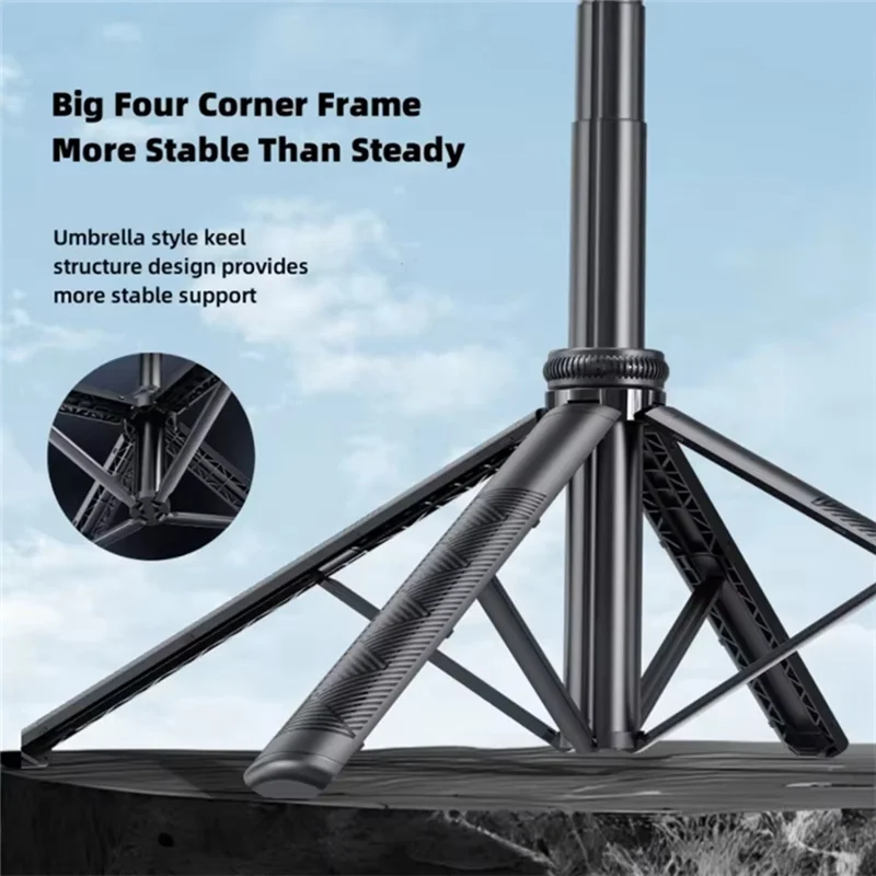 360° AI Tracking Selfie Stick Tripod with Bluetooth Shutter Peaceful Pleasures Health and Wellness