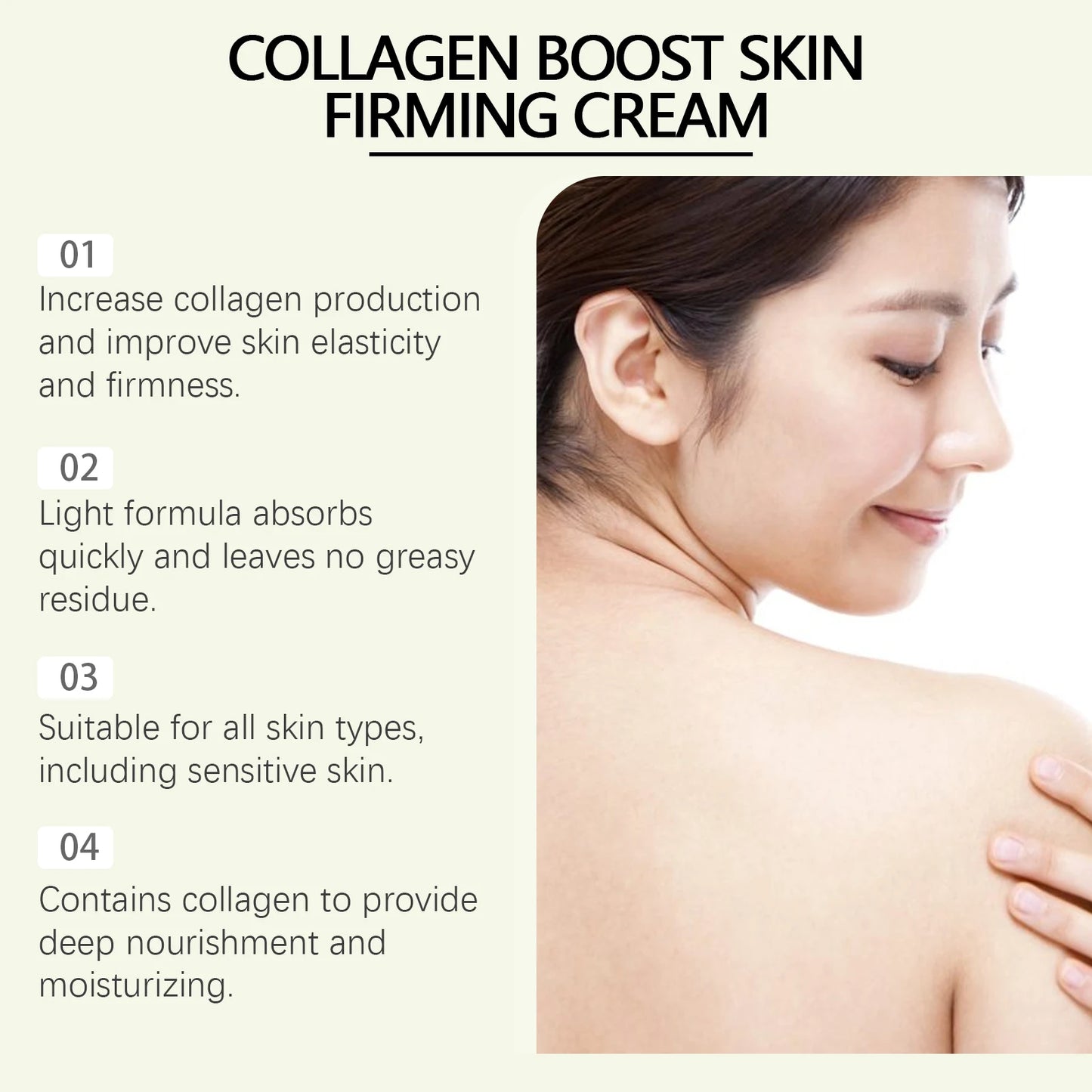 Hoygi Collagen Body Cream – Anti-Wrinkle, Firming & Hydrating