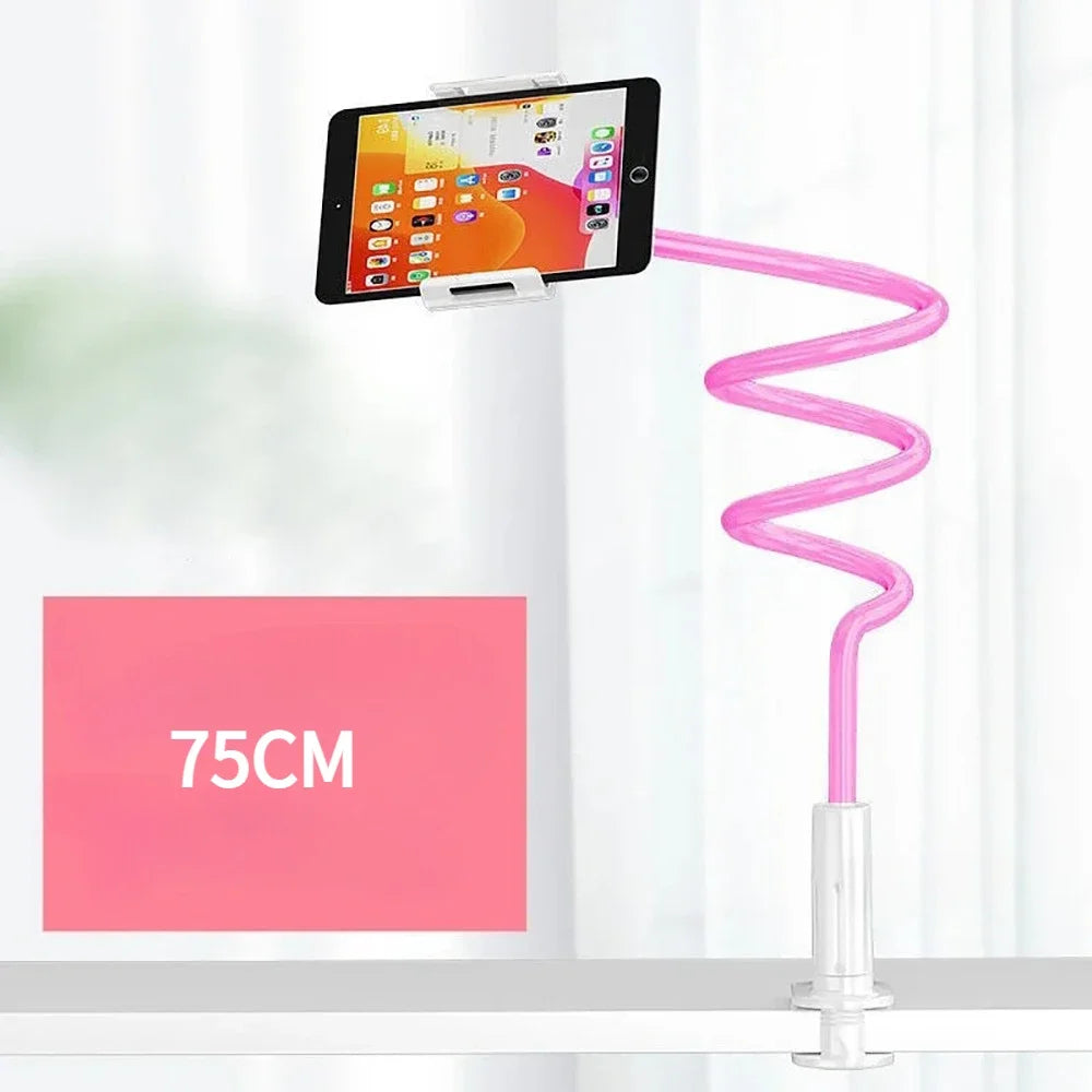 70cm Foldable Bedside Phone & Tablet Clip Stand – iPad & Samsung