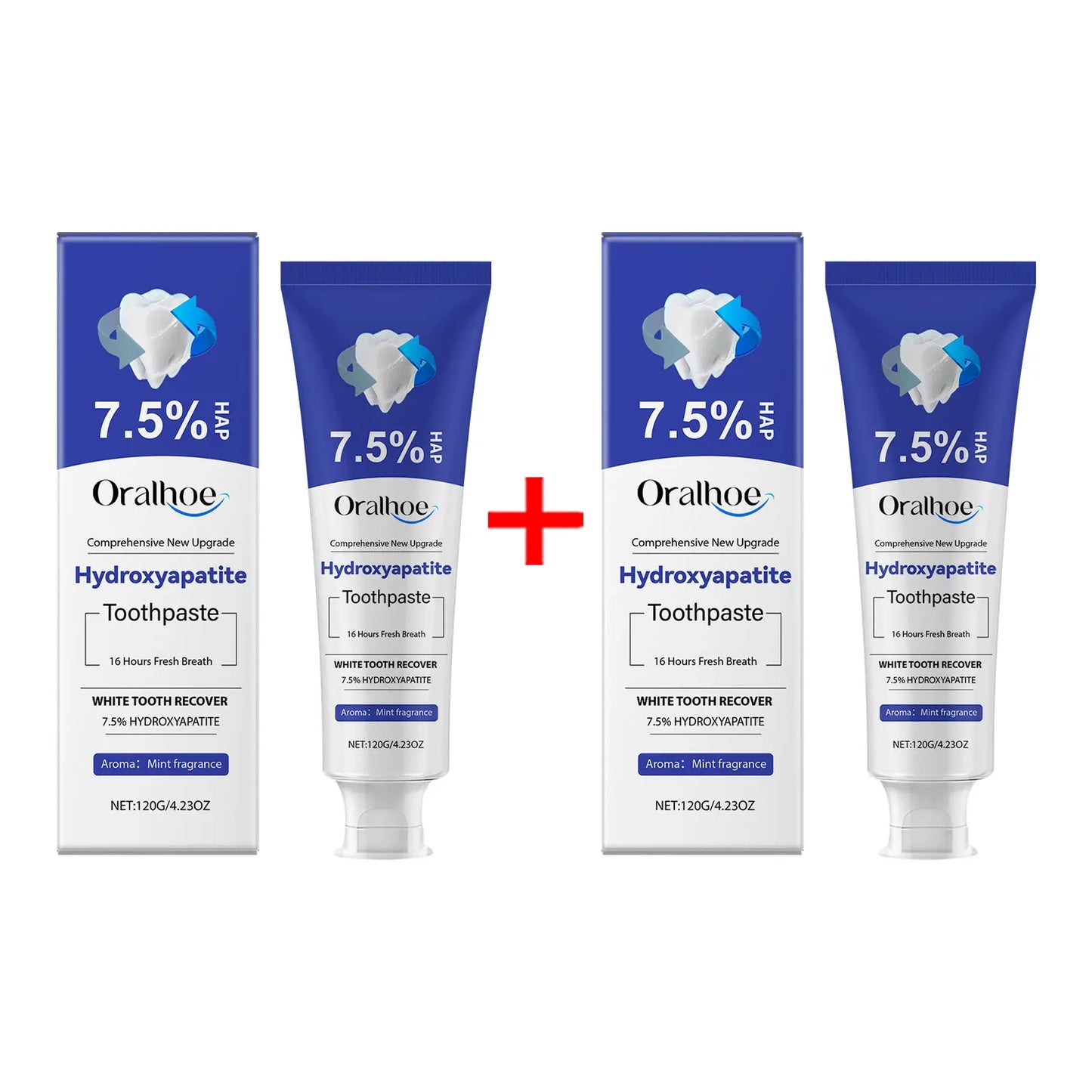 Oralhoe Hydroxyapatite Toothpaste – Whitening & Enamel Care