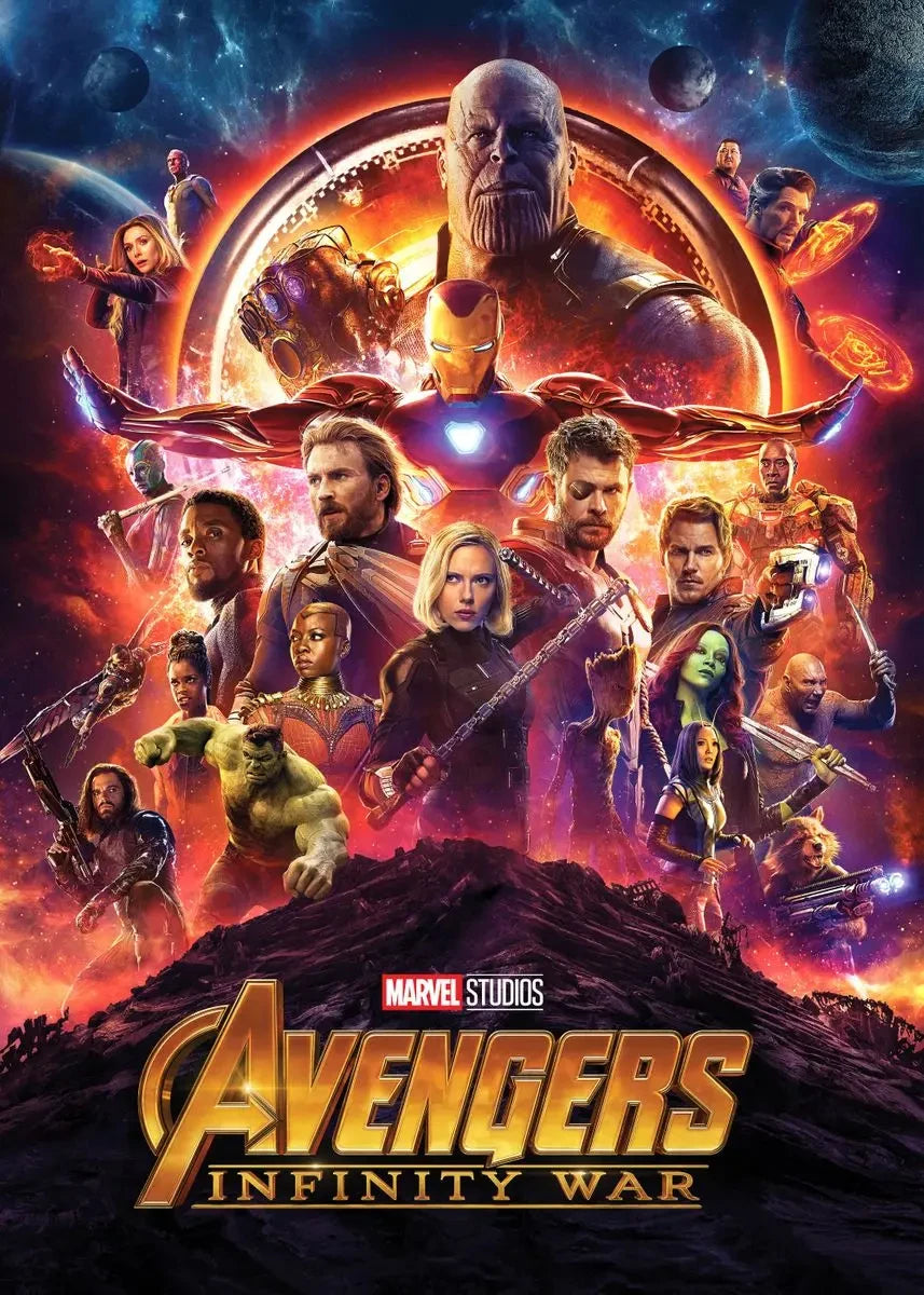Marvel The Avengers Art Prints Cartoon Posters New Collection Large Canvas Offers Peaceful Pleasures Health and Wellness