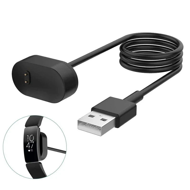 USB Charger Cable for Fitbit Inspire HR, Inspire & Ace 2