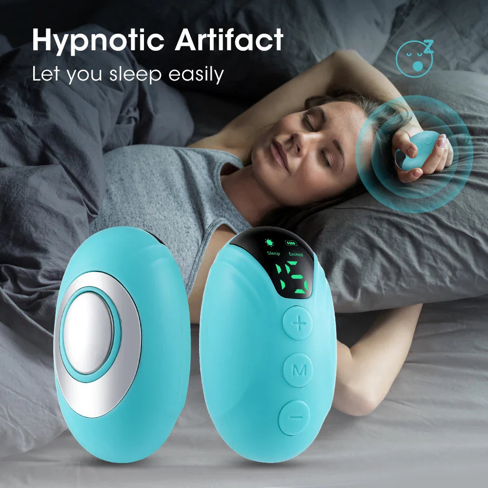 Handheld EMS Sleep Aid Device – 2 Modes, 15 Intensity Levels