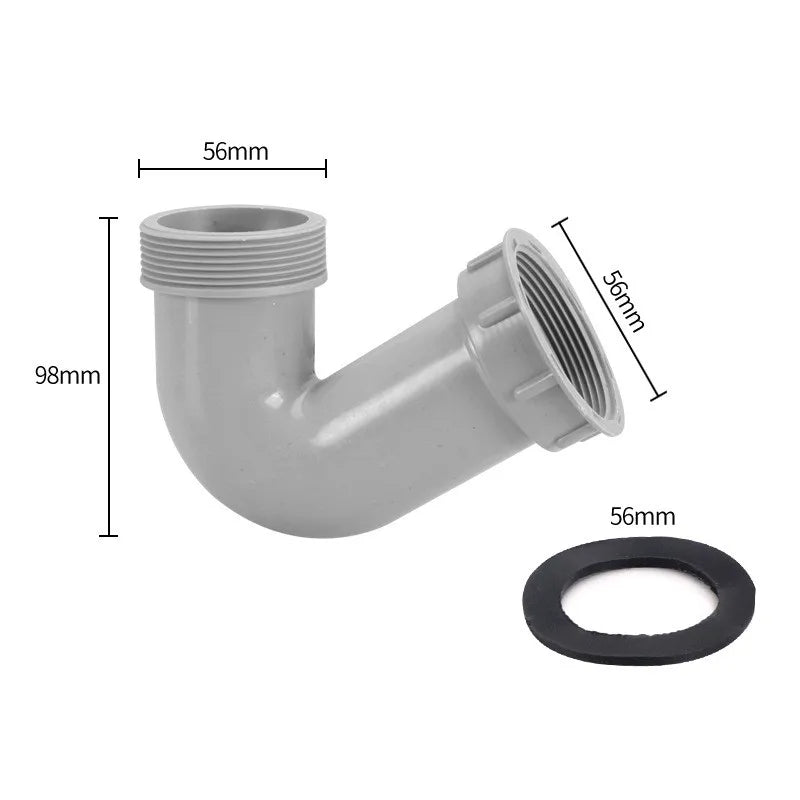 Y-Shape Sink Drain Adapter | Overflow Tube Hose Connector