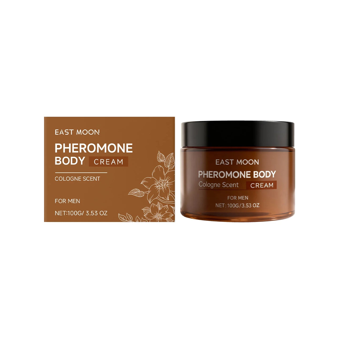 East Moon Men's Cologne Scented Body Moisturizing Lotion 100g