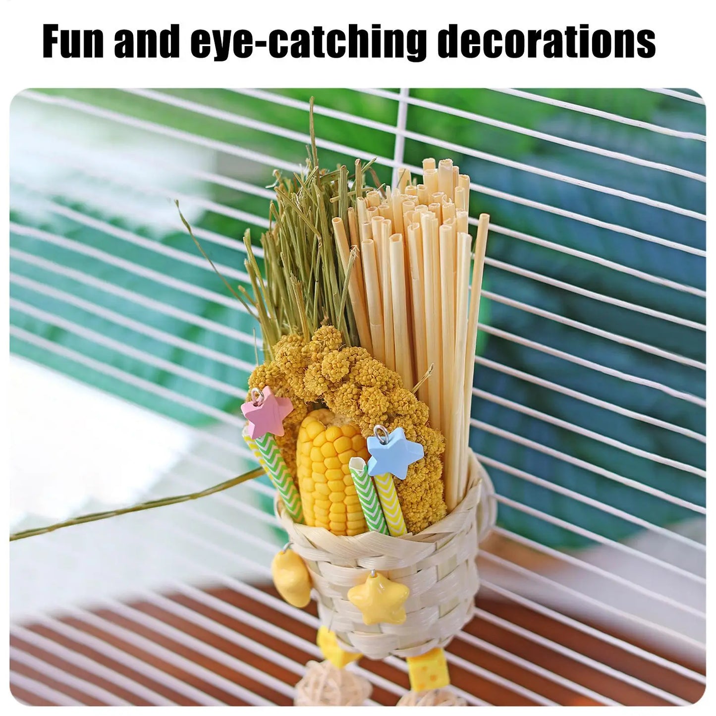 Foraging Chew Toys for Parrots, Lovebirds & Finches