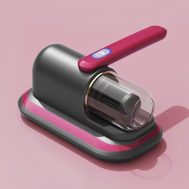 12KPa UV New Mattress Vacuum Mite Remover Dust Wireless Handheld Powerful Suction Vacuum Cleaner for Bed Pillow Clothes Sofa Peaceful Pleasures Health and Wellness