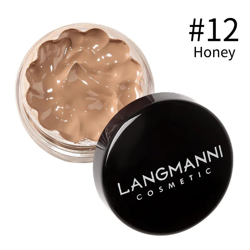 Langmanni Full Coverage Liquid Concealer – Matte & Waterproof