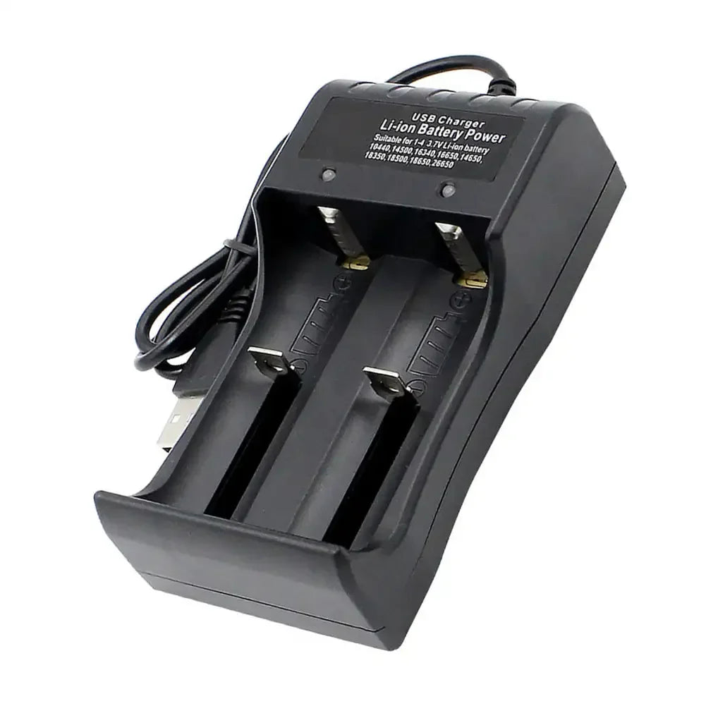 18650 Lithium Battery Charger – 1/2/3 Slot USB 4.2V