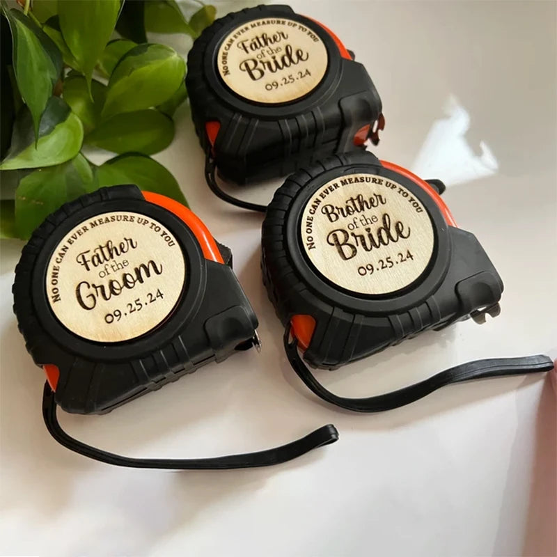 Personalized Wedding Tape Measure | Bridal Party Keepsake Gift