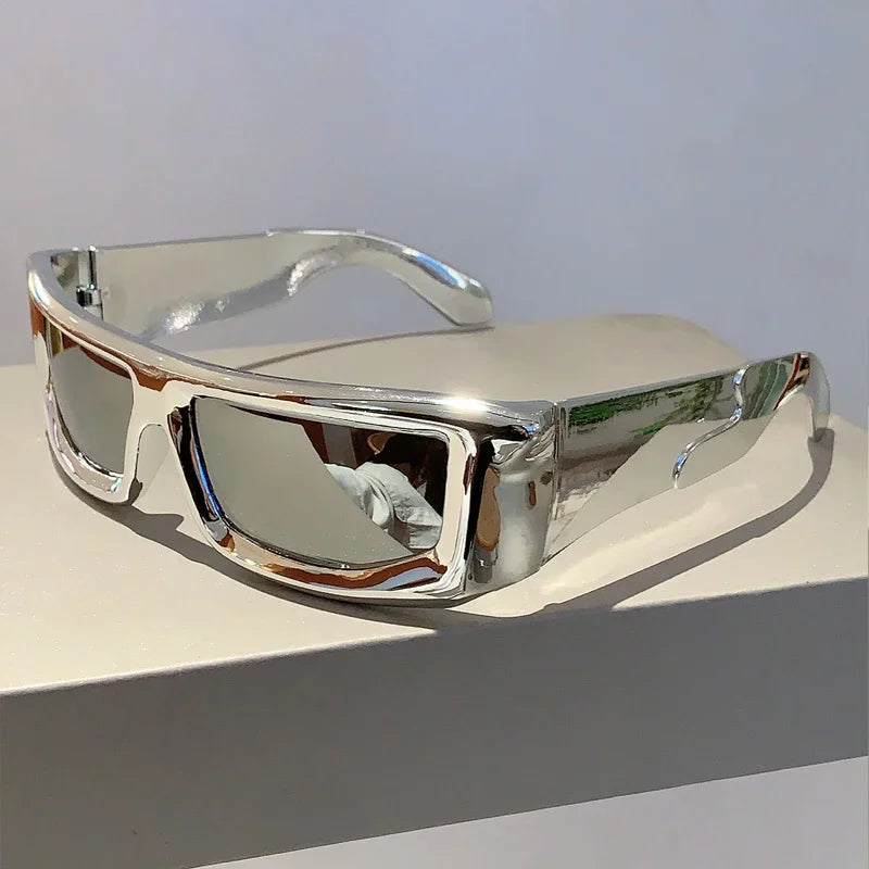 WINFUL Y2K Wrap Sunglasses UV400 | Men & Women Rectangle