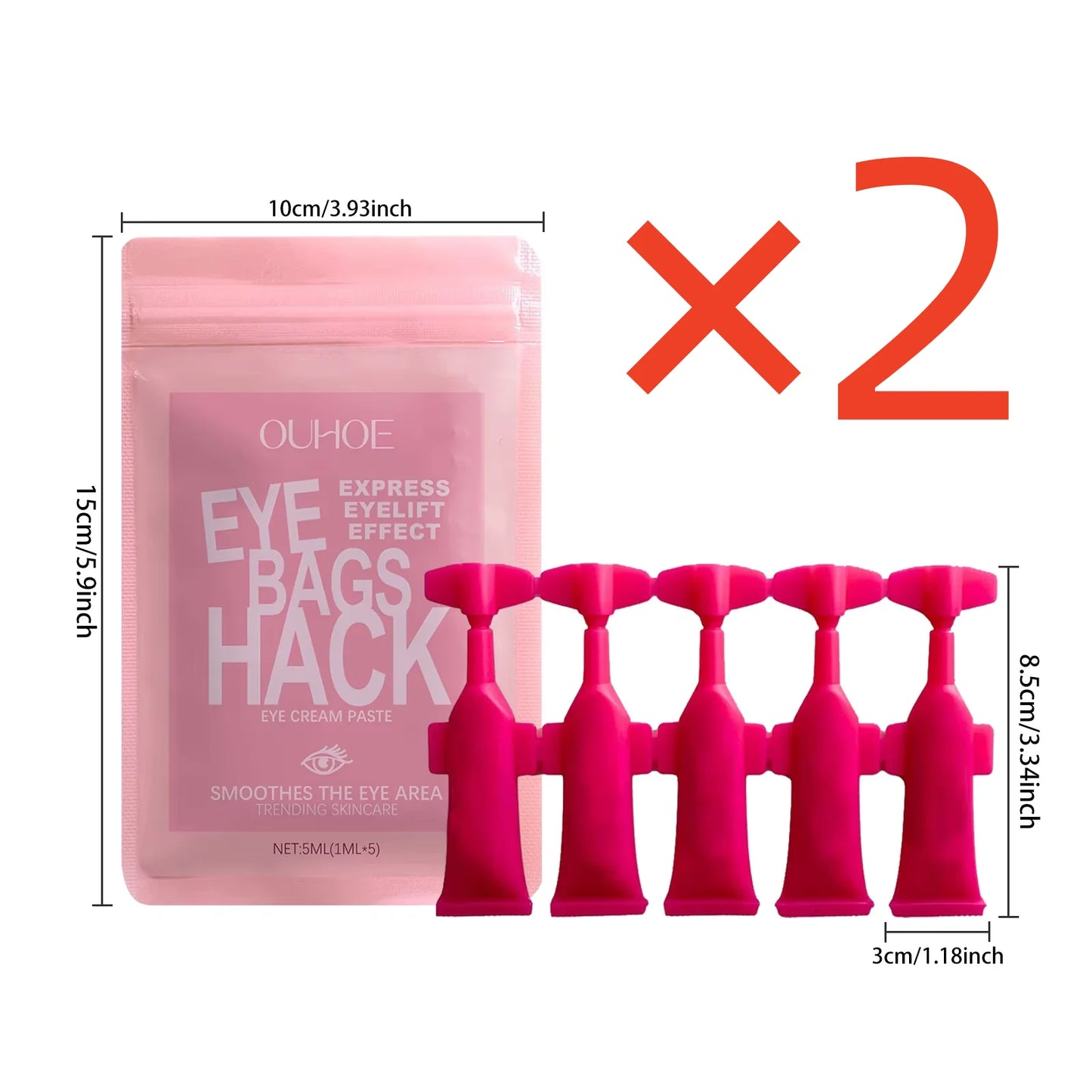 Ouhoe Anti-Wrinkle Eye Cream | Firming & Hydrating 5ml
