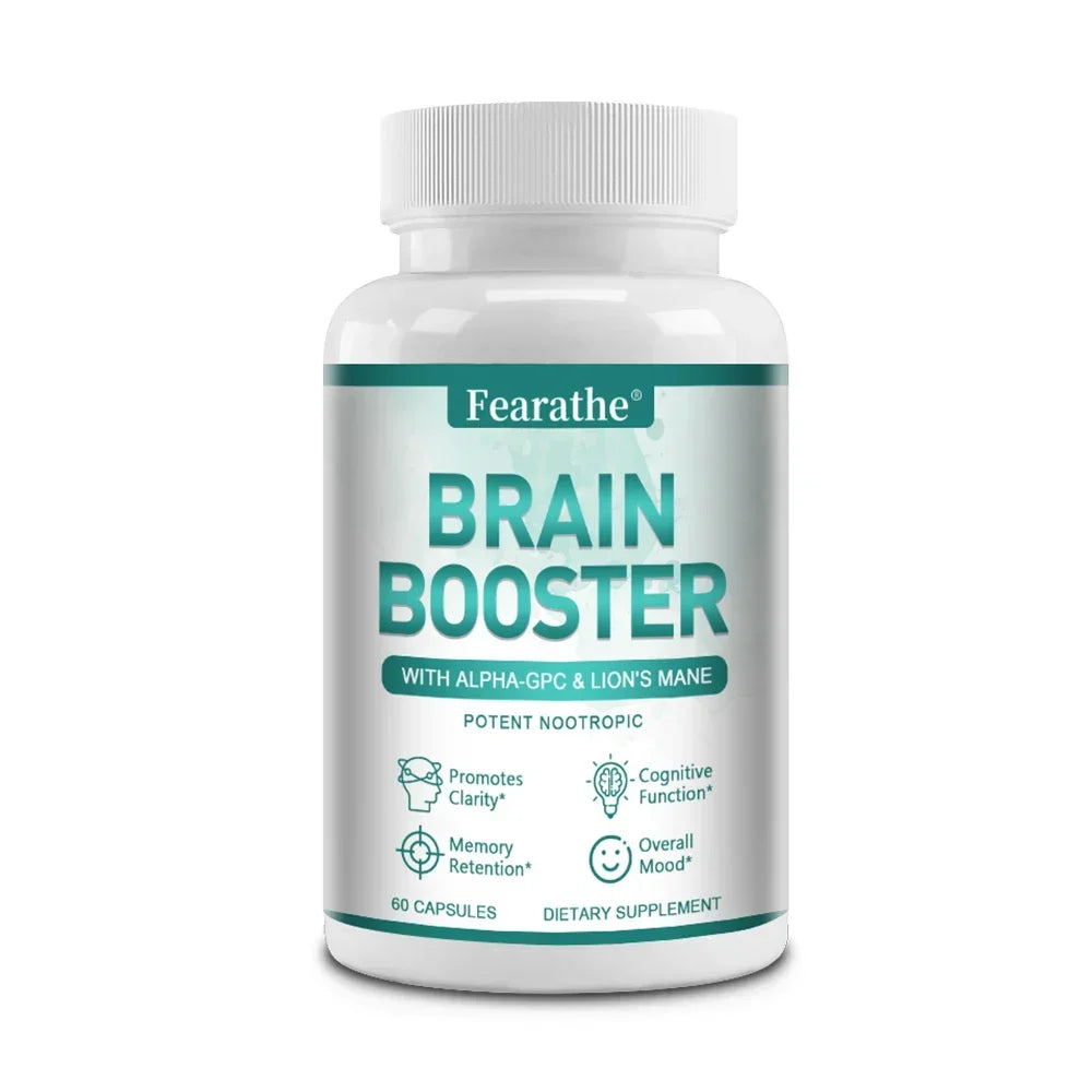 Lion's Mane Mushroom - Enhance Brain Function, Improve Memory & Cognition, Improve Mood, and Sleep Health - 120 Capsules Peaceful Pleasures Health and Wellness 60 count-1 bottle