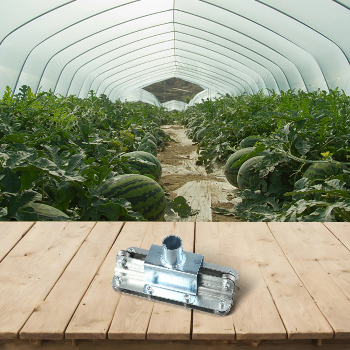 Greenhouse Roll Up Motor Creeper Climb Vegetable Lifting Side