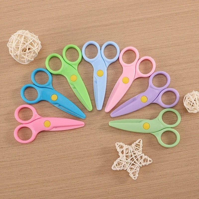 Kids Safety Scissors | Child-Safe Craft Scissors for School & Art