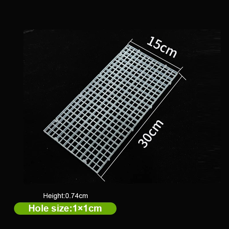 Fish Tank Mesh Divider Isolation Plate with Suction Cups