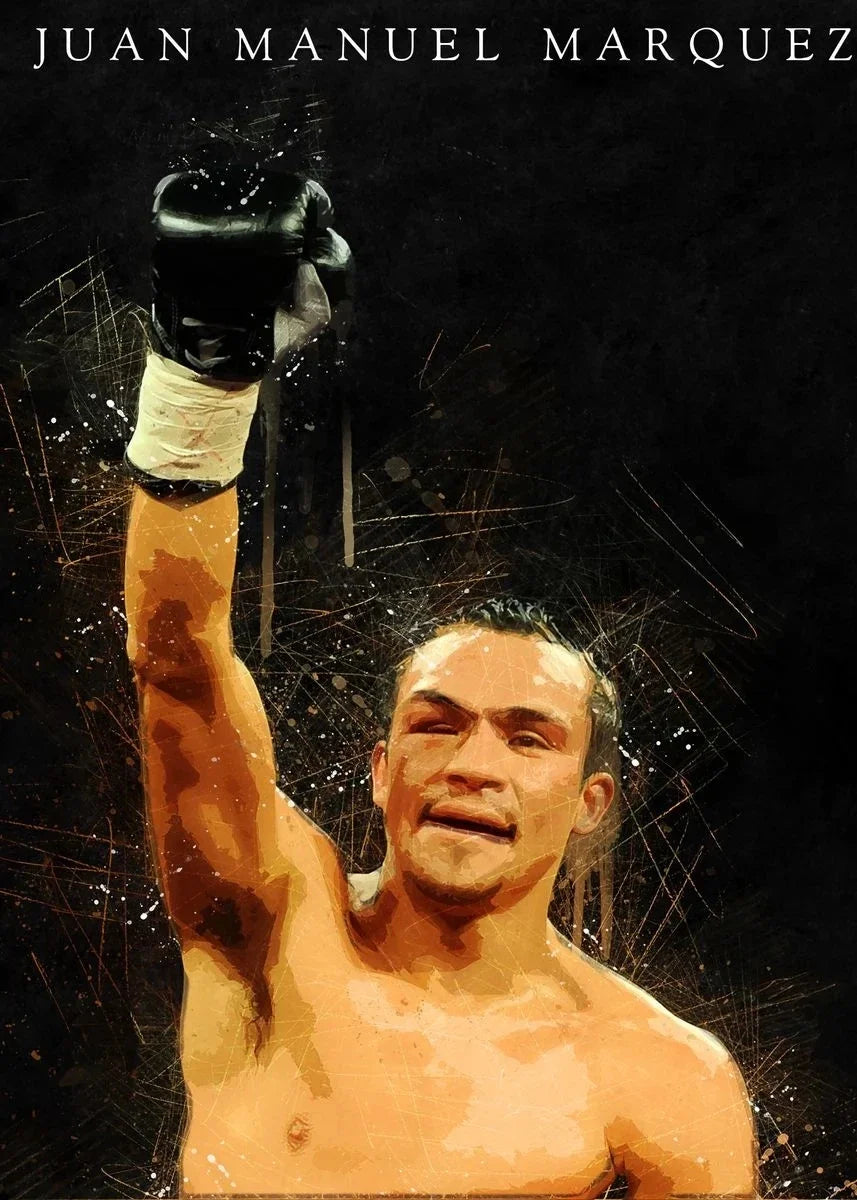 Modern Sports Aesthetics Wall Art Boxer Mike Tyson Manny Pacquiao HD Canvas Poster Prints Home Bedroom Living Room Decor Peaceful Pleasures Health and Wellness