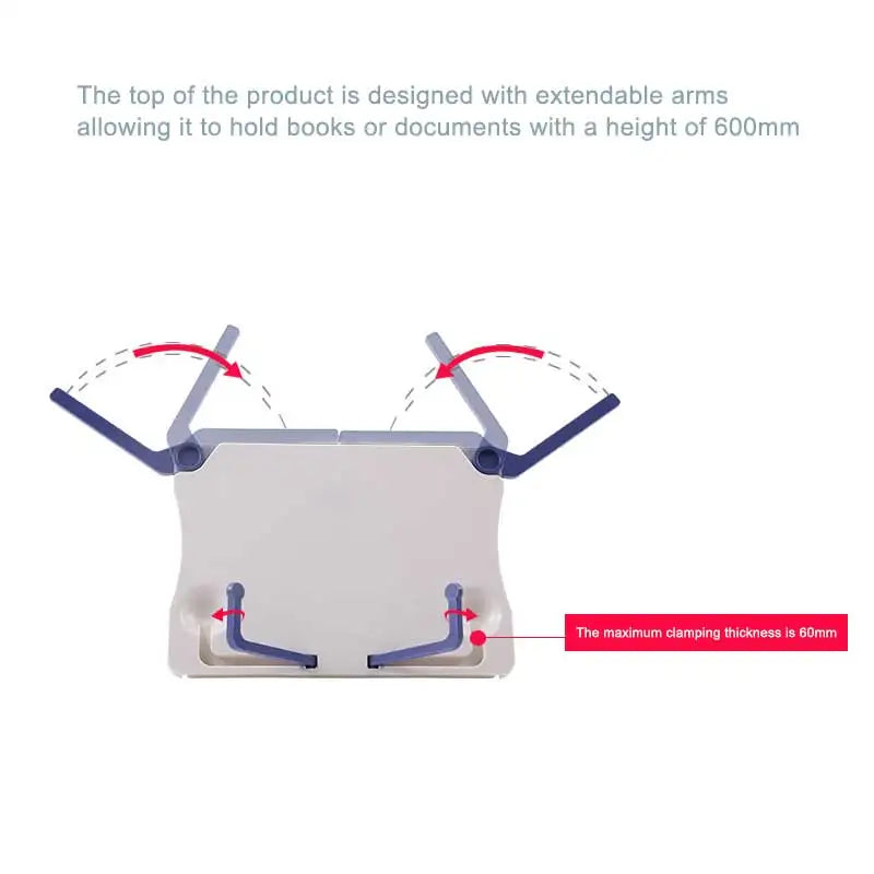 Adjustable Book Stand Foldable Bookends Portable Desktop Sheet Music Stand for Piano Music Score Reading Holder Tablet Stand Peaceful Pleasures Health and Wellness