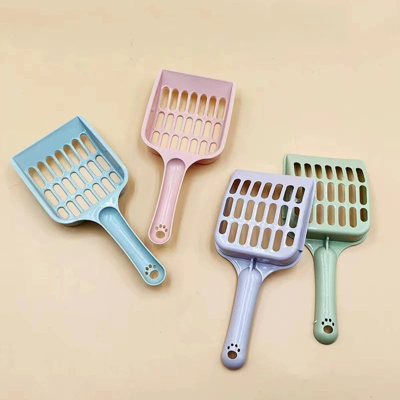 New fashionable simple grid cat litter shovel large-sized fine-hole shovel cat litter artifact cat hygiene cleaning tool Peaceful Pleasures Health and Wellness
