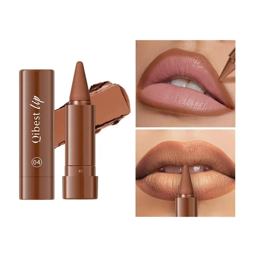 Twist Up Gradient Matte Lip Liner Crayon – Waterproof Lip Liner Peaceful Pleasures Health and Wellness 04