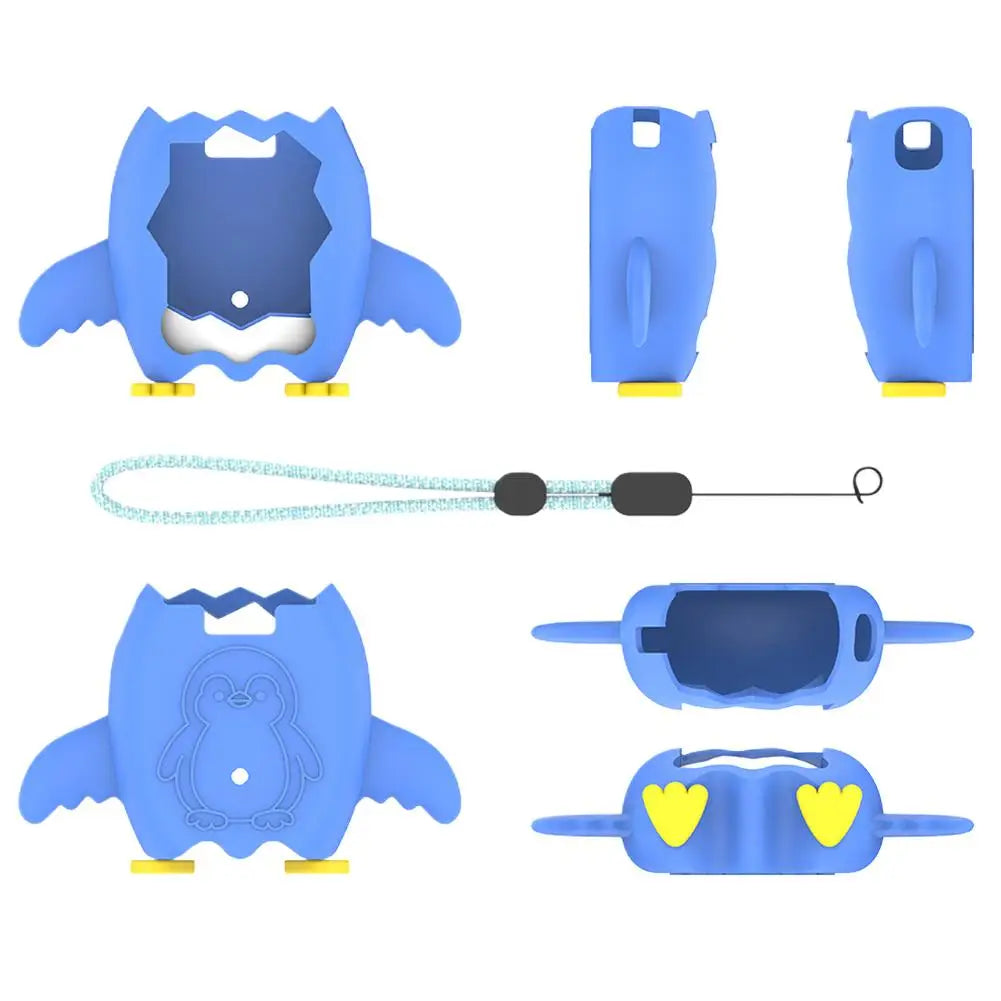 Tamagotchi Paradise Silicone Case – 360° Penguin Protective Cover