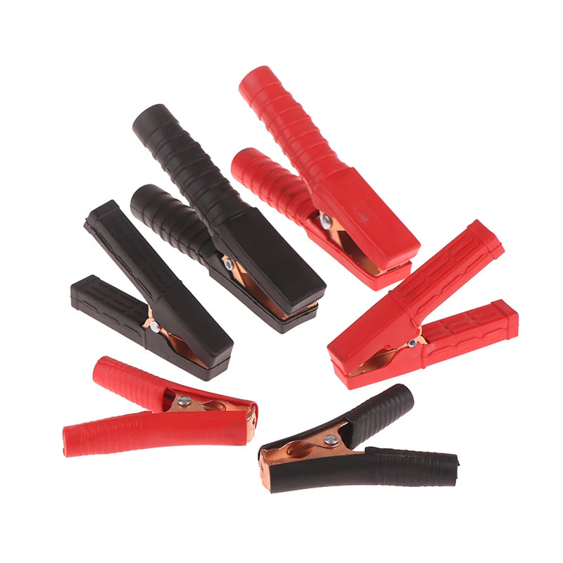 Versatile Plastic Handle Test Alligator Clip For Electric Project 100-300A Electrical Crocodile Alligator Battery Insulated Clip Peaceful Pleasures Health and Wellness