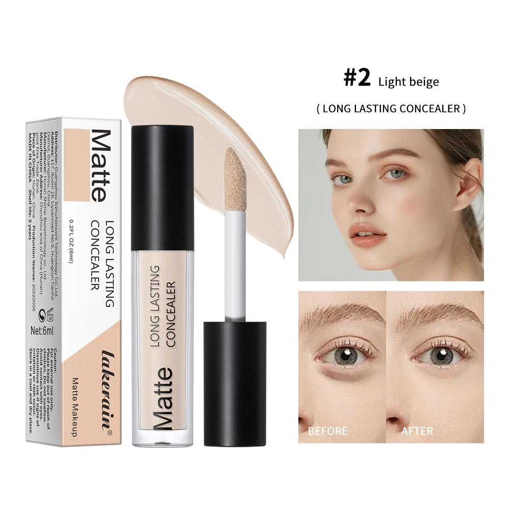 Eye Concealer Contouring Concealer Liquid Shadow Contouring Liquid Matte Highlighter Stick Side Contouring Liquid Peaceful Pleasures Health and Wellness 2Light Beige Matte