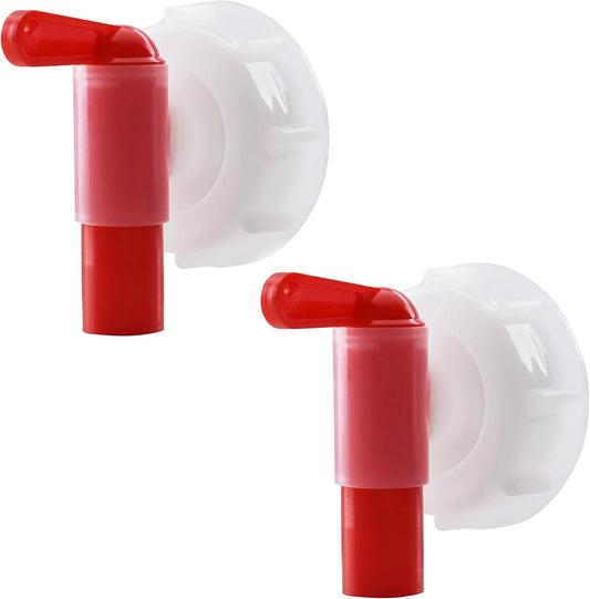 1 Faucet DN61 Horticultural Plant Nutrient Solution Red White Plastic Peaceful Pleasures Health and Wellness 2pcs