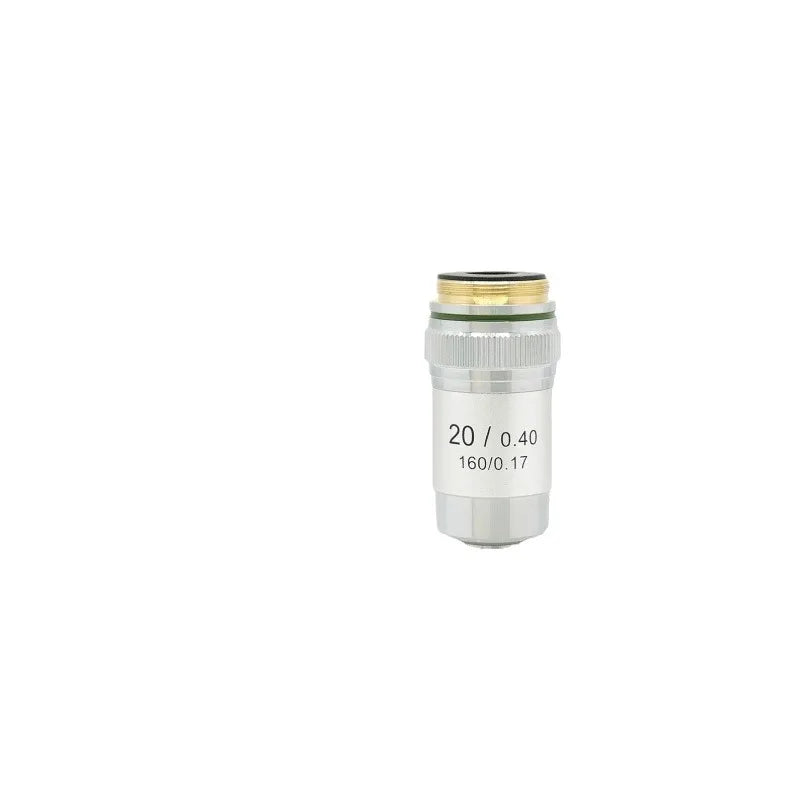 4X 10X 20X 40X 60X 100X Achromatic Objective Lens 195 Mm Conjugate Distance Tube Length 180Mm Biological Microscope Objective Peaceful Pleasures Health and Wellness