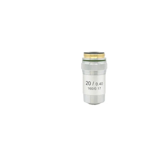 4X 10X 20X 40X 60X 100X Achromatic Objective Lens 195 Mm Conjugate Distance Tube Length 180Mm Biological Microscope Objective Peaceful Pleasures Health and Wellness