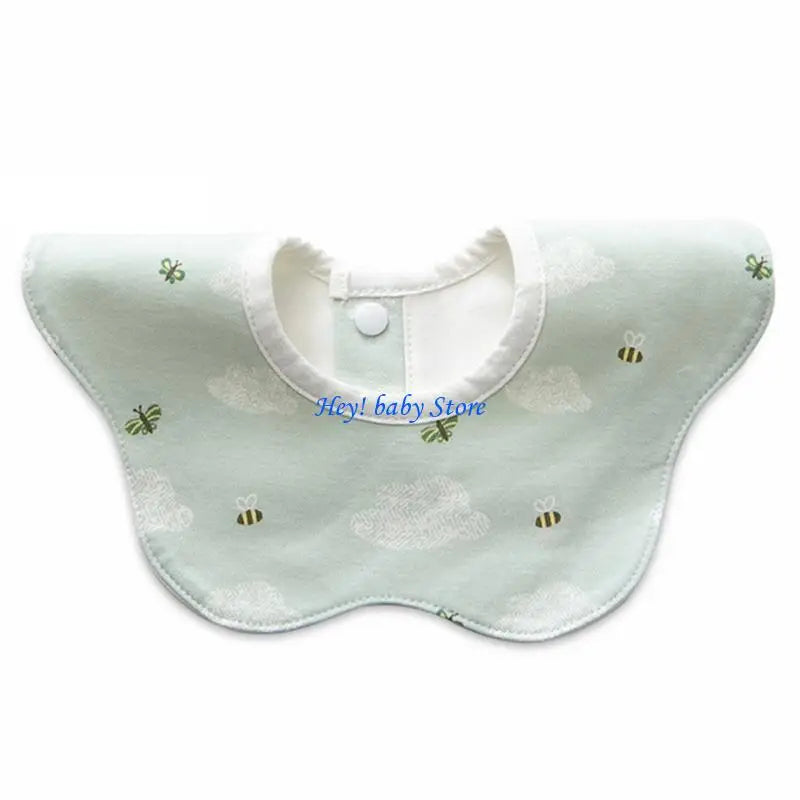Baby Cotton Bandana Drool Bib | 360° Waterproof Toddler Scarf