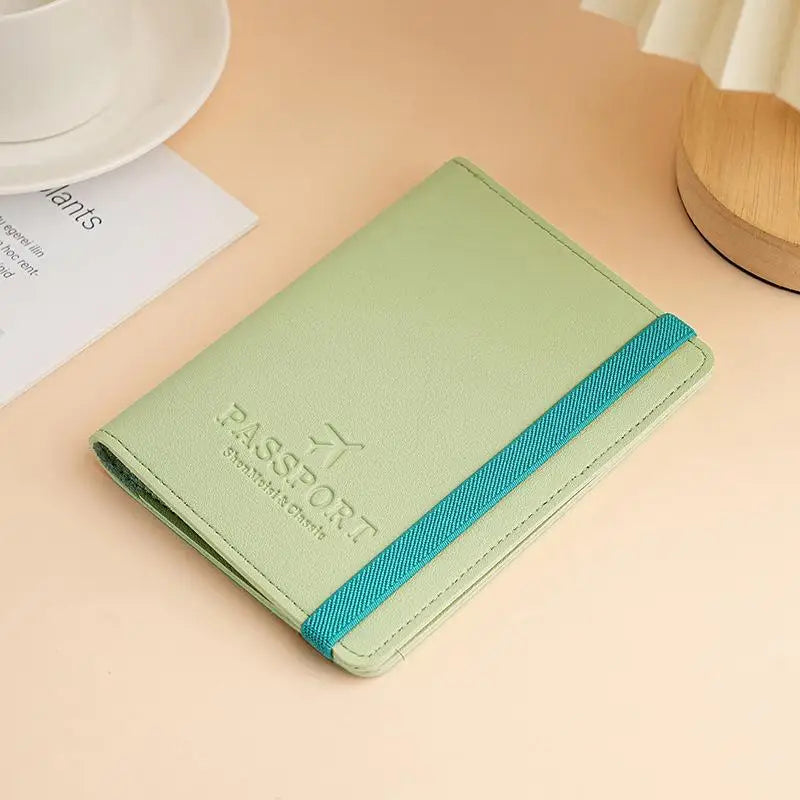 Waterproof PU Leather Passport Holder & Travel Wallet