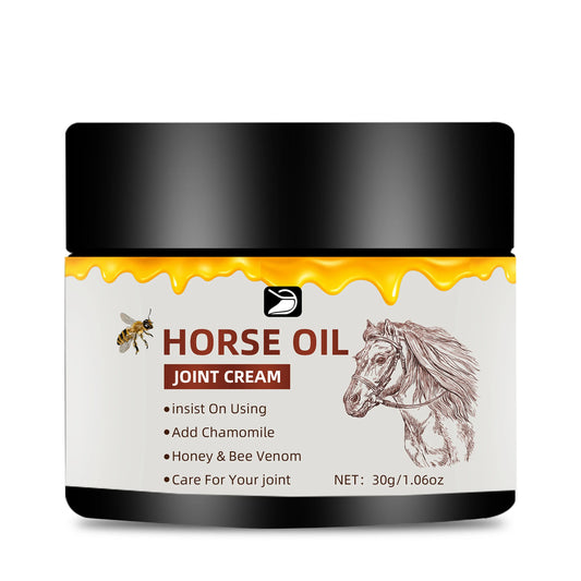 Horse Oil Joint Cream – Non-Greasy Body Moisturizer | 30g Body Moisturizer Cream Oasis Select